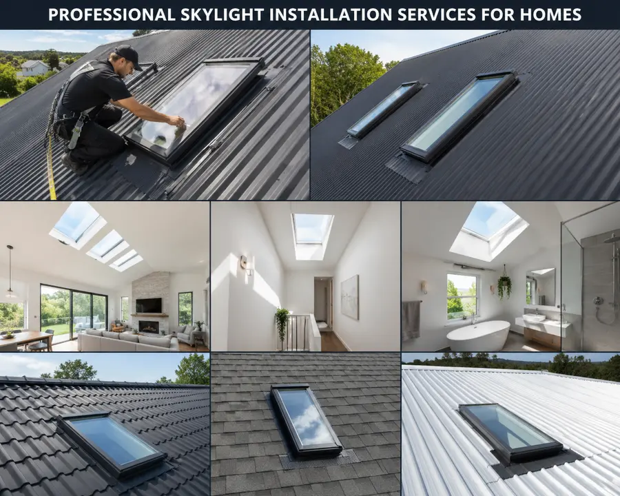 Professional Skylight Installation Services for Homes