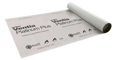 Ventia Platinum Plus Heavy Duty SS Roof Underlay Grey 1.5M X 50M