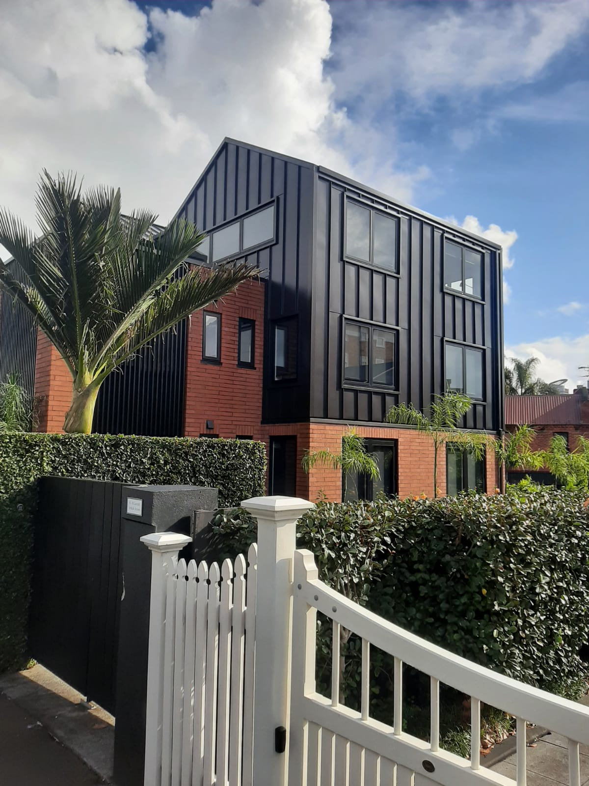 Euro tray roof cladding - completed installation