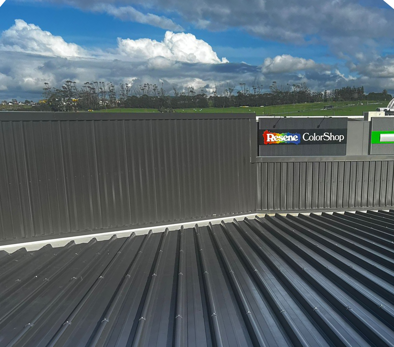 Roof and wall cladding - 5 rib Colorsteel