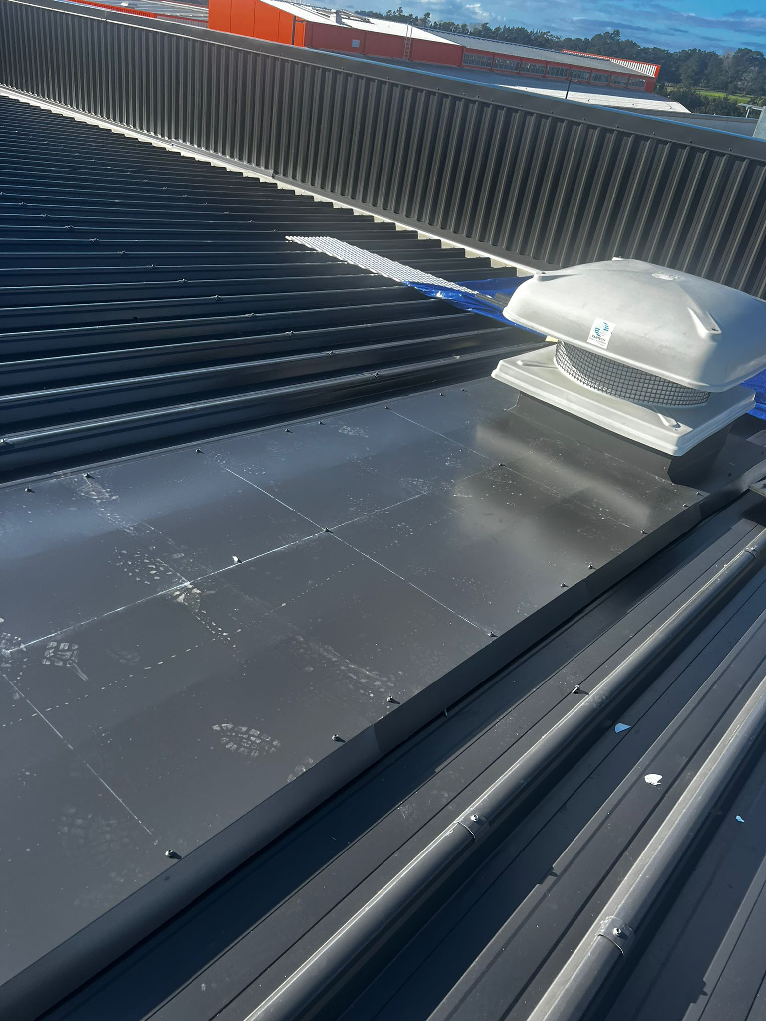 Colorsteel wall cladding - residential project