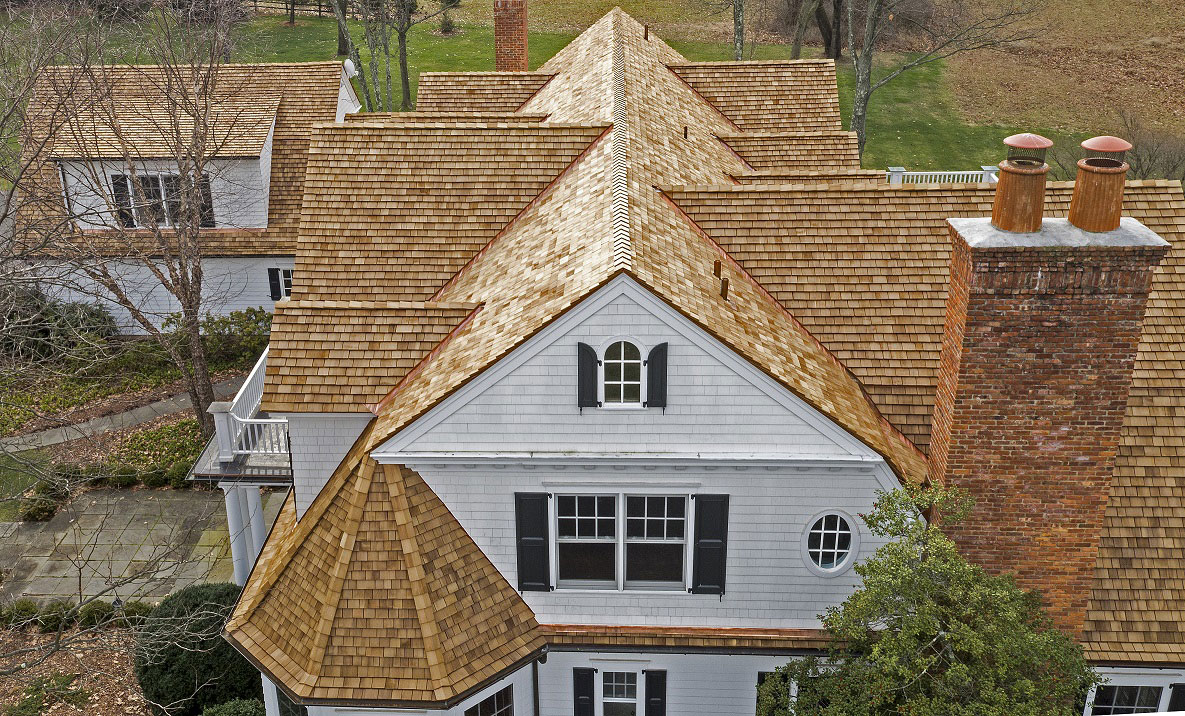 Natural cedar shingle beauty Auckland