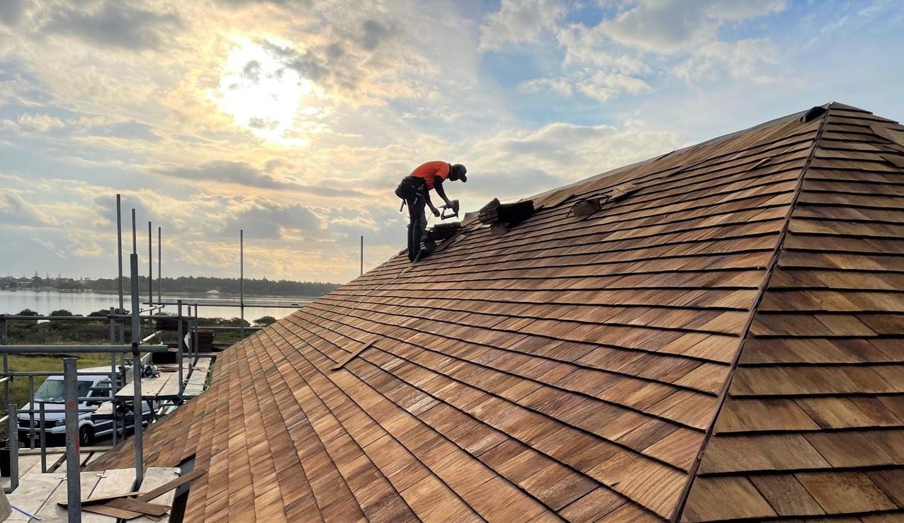Flexible timber shingle design options Auckland