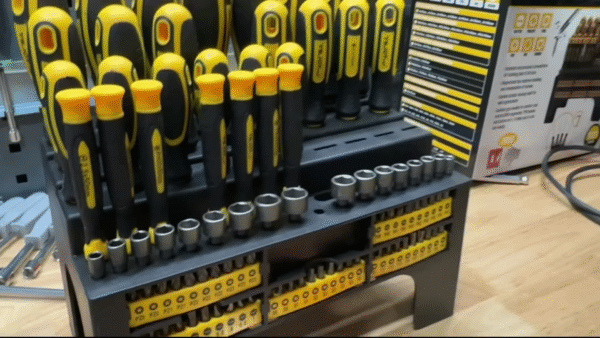 131PCS Magnetic Screwdrivers Set with Plastic Ranking Precision Slotted Phillips Hex Tools Hand Tools - Image 6