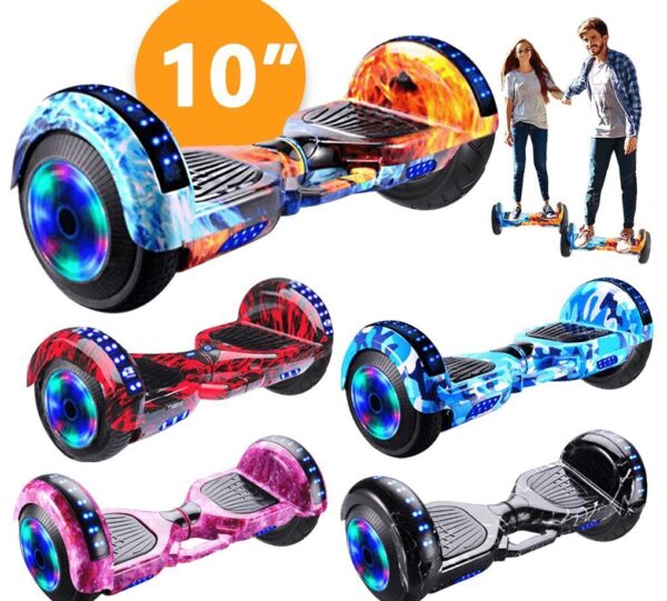 10" Hoverboard Scooter Self Ba10" Hoverboard Scooter Self Balancing Electric Hover Board Hip-hoplancing Electric Hover Board Hip-hop - Image 2