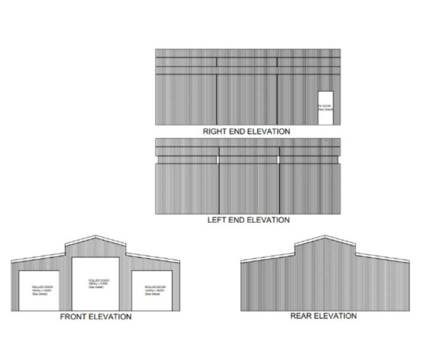 Large American Barn Kitset - 11.5m x 9.5m - Image 3