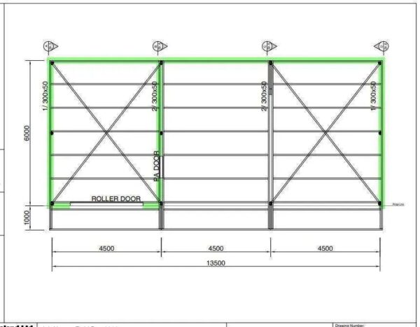 Durable 3 Bay Lean-to Shed Kitset for Reliable Outdoor Storage - Image 2