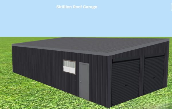 12m x 5m Steel Frame Garage – Custom Colour Finish - Image 3