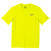Milwaukee WORKSKIN™ Light Short Sleeve Shirt – Yellow, Large (L)
