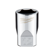 Milwaukee 1/4" Drive Socket 12mm (6-Point)