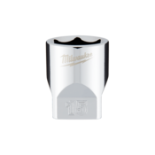 Milwaukee 1/4" Drive Socket 15mm (6-Point)