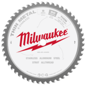Milwaukee 203mm (8") 50T Thin Metal Circular Saw Blade w/ Cermet Carbide Teeth