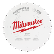 Milwaukee 254mm (10") 24T Wood Circular Saw Blade – Ripping