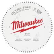 Milwaukee® 254mm (10") 80T Wood Circular Saw Blade – Ultra Fine Finish