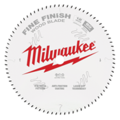 Milwaukee® 305mm (12") 80T Wood Circular Saw Blade – Fine Finish
