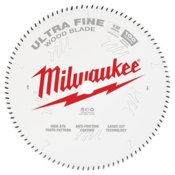 Milwaukee® 305mm (12") 100T Wood Circular Saw Blade – Ultra Fine Finish