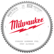 Milwaukee® 355mm (14") 72T Metal & Stainless Circular Saw Blade