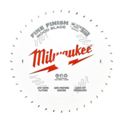 Milwaukee® 210mm (8 1/4") 40T Wood Circular Saw Blade – Fine Finish
