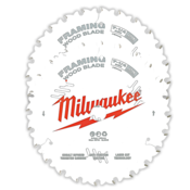 Milwaukee 184mm (7 1/4") 24T Wood Circular Saw Blade Framing (2 Pack)