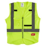 High Visibility Yellow Safety Vest - L/XL