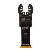 Milwaukee 28mm (1 1/8") OPEN-LOK Titanium Enhanced Bi-Metal Metal Blade