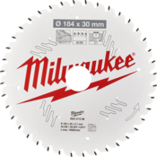 Milwaukee® 184mm (7 1/4") 40T Wood Circular Saw Blade – Finish