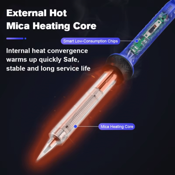 Intelligent High-Power Electric Soldering Iron 100W - Image 4