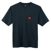 Milwaukee Heavy Duty Pocket Tee Short Sleeve – Blue, L