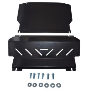 Black Bash Plate Set Fit For Mitsubishi Pajero NS NT NW NX Underbody Guard 2006-2022