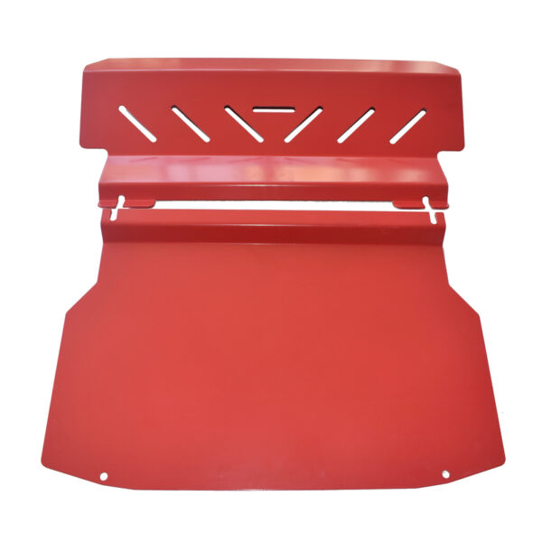 Red Bash Plate Set for Mitsubishi Pajero NS NT NW NX 2006-2022 | Underbody Protection Guard | Steel, Impact-Resistant, Rust-Proof - Image 3