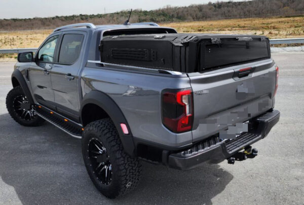 Black Aluminium Alloy Ute Canopy Back Cover Upgrade Fit For Ford Next GEN Ranger 2023-ON - Image 7