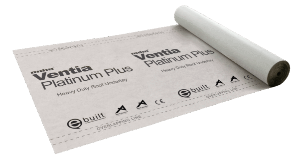 Ventia Platinum Plus Heavy Duty SS Roof Underlay Grey 1.5M X 50M