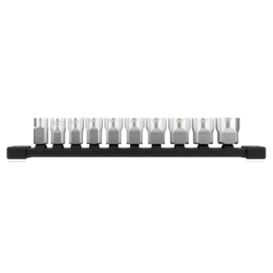Milwaukee 3/8" Drive Socket Rail Set, 10pc Metric (6-Point)