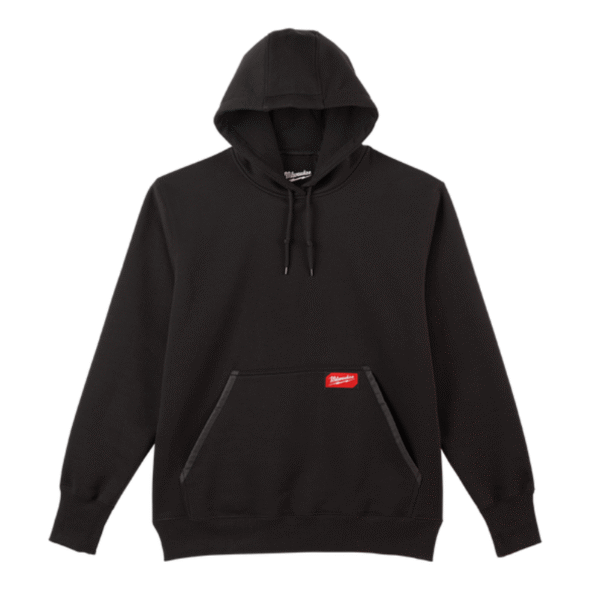 MILWAUKEE® Heavy Duty Pullover Hoodie – Black (XXL)