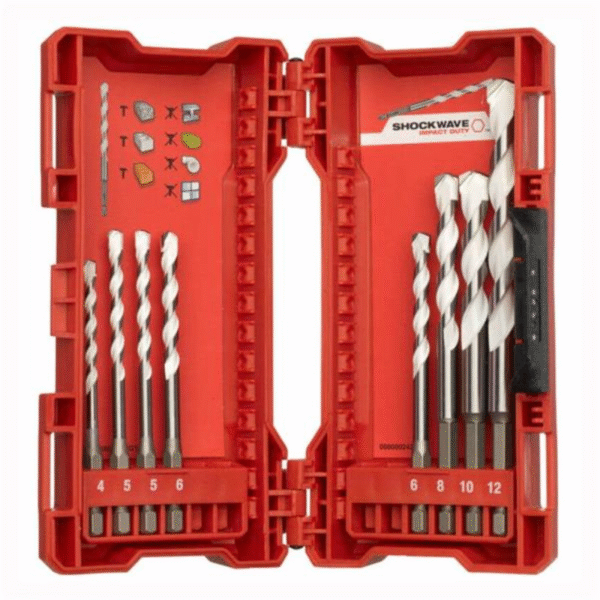 Milwaukee® SHOCKWAVE™ Multi-Material Drill Bit Set
