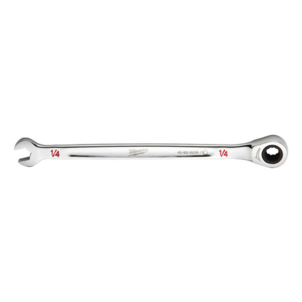 Ratcheting Combination Wrench 1/4"