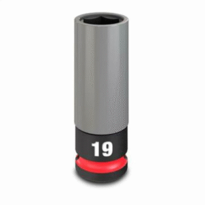 1/2" Drive Wheel Nut Socket 19mm (6p) Thin Walled