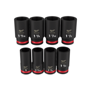 3/4" Dr Deep Impact Socket Set 8pc SAE (6p) Case