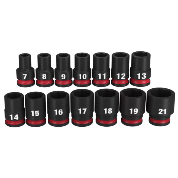 3/8" Dr Deep Impact Socket Set 14pc Metric (6p)