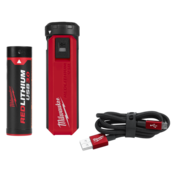 Milwaukee REDLITHIUM USB Rechargeable Portable Power Source & Charger Kit