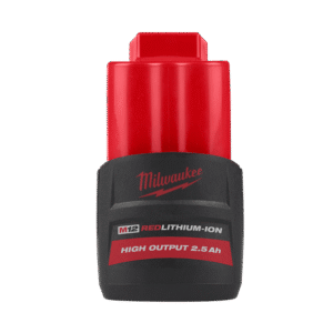 Milwaukee M12HB2 12V 2.5Ah REDLITHIUM™ High Output Compact Li-Ion Battery