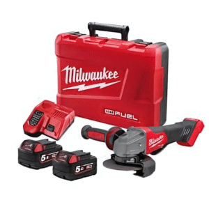 M18 FUEL 125mm (5") Angle Grinder w/ Deadman Paddle Switch Kit