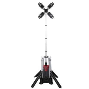 Milwaukee MX FUEL Tower Light with Charger – High-Performance Jobsite Lighting Solution