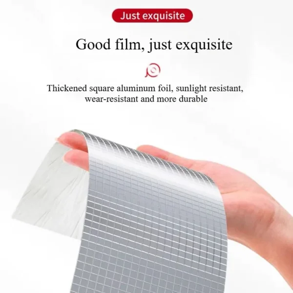 10/20/50Cm Waterproof Tape Self-Adhesive Butyl Sealant Tape Roof Repair Sealing High and Low Temperature Resistance Sealant - Image 3