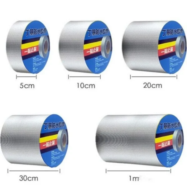 10/20/50Cm Waterproof Tape Self-Adhesive Butyl Sealant Tape Roof Repair Sealing High and Low Temperature Resistance Sealant - Image 6