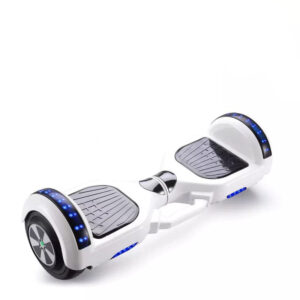 60cm Self-Balancing Hoverboard Scooter – Electric Hoverboard Skateboard (White)