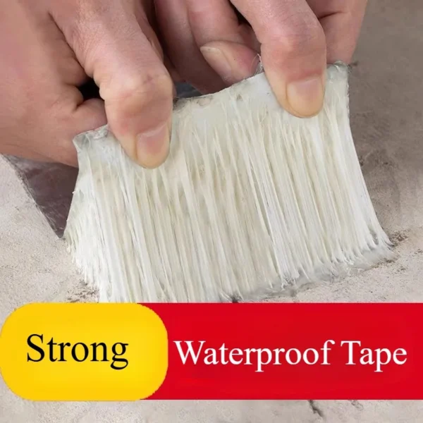 10/20/50Cm Waterproof Tape Self-Adhesive Butyl Sealant Tape Roof Repair Sealing High and Low Temperature Resistance Sealant - Image 4