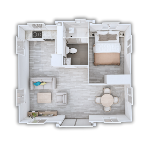 20ft Expandable Cabin-36sqm - Image 5