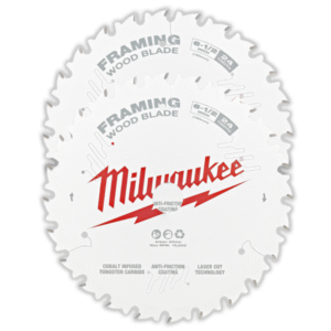 165mm (6 1/2") 24T Wood Circular Saw Blade Framing (2 Pack)