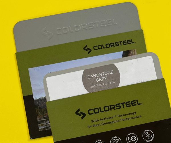 Corrugated/5rib Sheets- Colorsteel Maxam® 0.55 Gauge (Coloursteel-Sandstone Grey) - Image 2